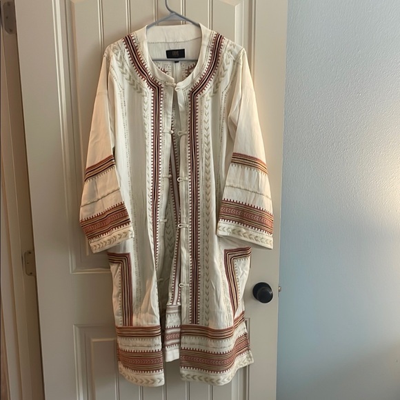Frye Embroidered Duster - Picture 2 of 4